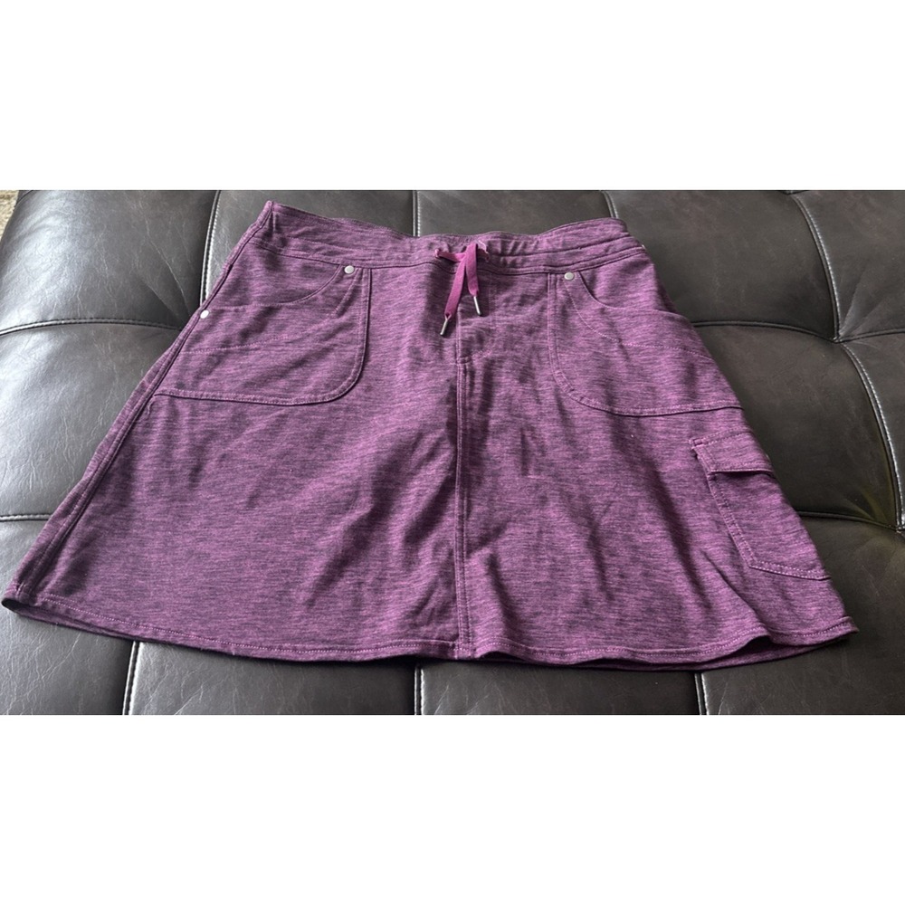 Kuhl Women Size Small Mova Cargo Skort Hiking Stretch Purple Minimalist